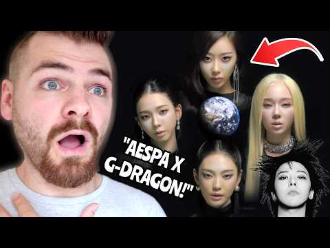 aespa 에스파 'WDA (Whole Different Animal) (Feat. G-DRAGON)' MV (REACTION)