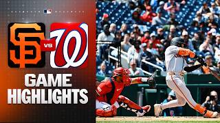 Giants vs. Nationals Game Highlights (4/19/26) | MLB Highlights