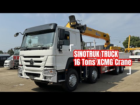 Sinotruk HOWO 400HP Truck/Mounted 16 Tons XCMG Crane GSQS400-4