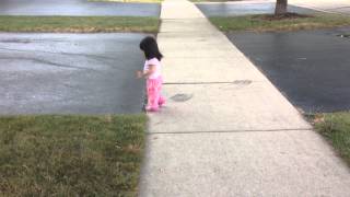 Baby/Toddler Milestones 7/31: walking like a pro (VEDA?)
