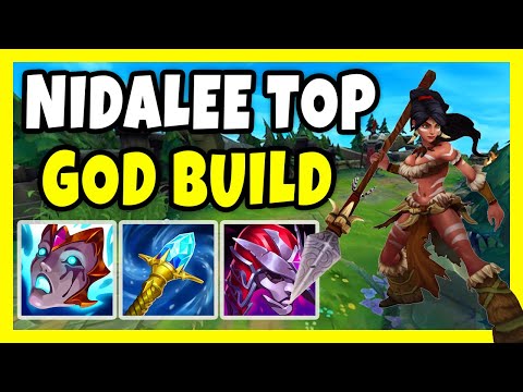 Buffed Nidalee Top Carry 4v5 God Build - League of Legends