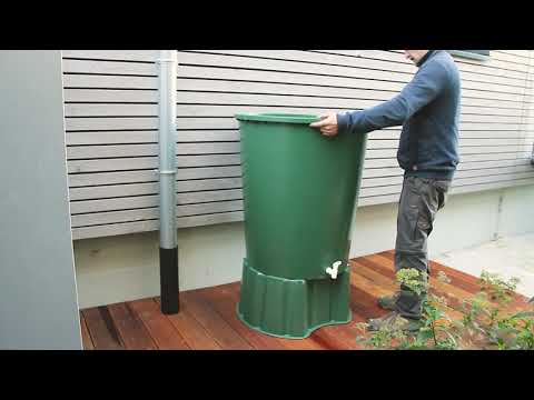 Montage und Vorteile - Regentonne rund | GRAF