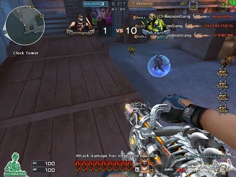 Crossfire West: Gatlin-Infernal Dragon Full 17 rounds Gameplay - Champion Dang