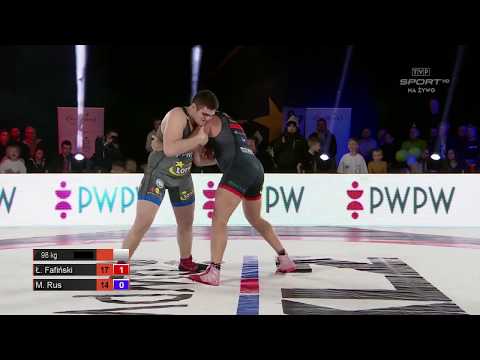 GR 98 kg: Ł. Fafiński VS M. Rus (9/9)