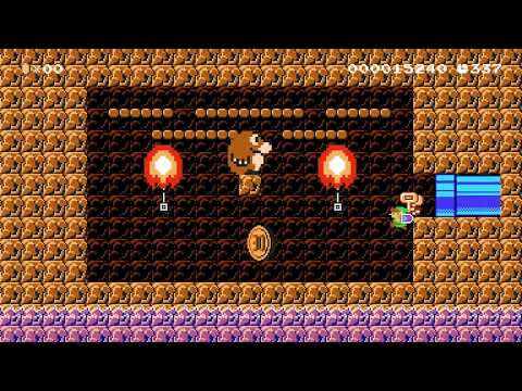 The Legend of Zelda: LEVEL-1 by Pegwing - Super Mario Maker 2 - No Commentary 1ca