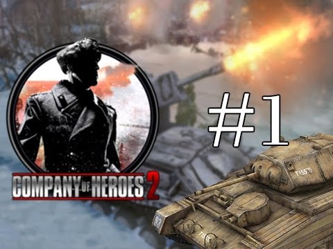 Company of Heroes 2 Let's Play Walkthrough Gameplay - Battle of Stalingrad - Part 1