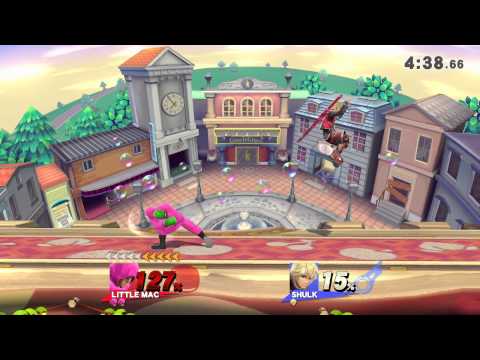 Super Smash Bros.Wii U - J.A.P.A.N (Little Mac) VS Disorient (Shulk)