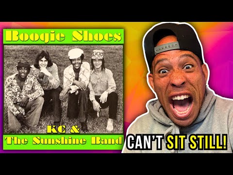 Rapper FIRST time REACTION to KC & THE SUNSHINE BAND BOOGIE SHOES! white chocolate haha....