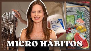 12 Micro Hábitos que REALMENTE MUDARAM MINHA VIDA | Emilly Cecília 