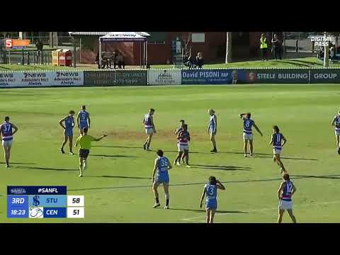 Central's Isaiah Dudley takes a hanger - Round 10 U18 Torrens University Cup -