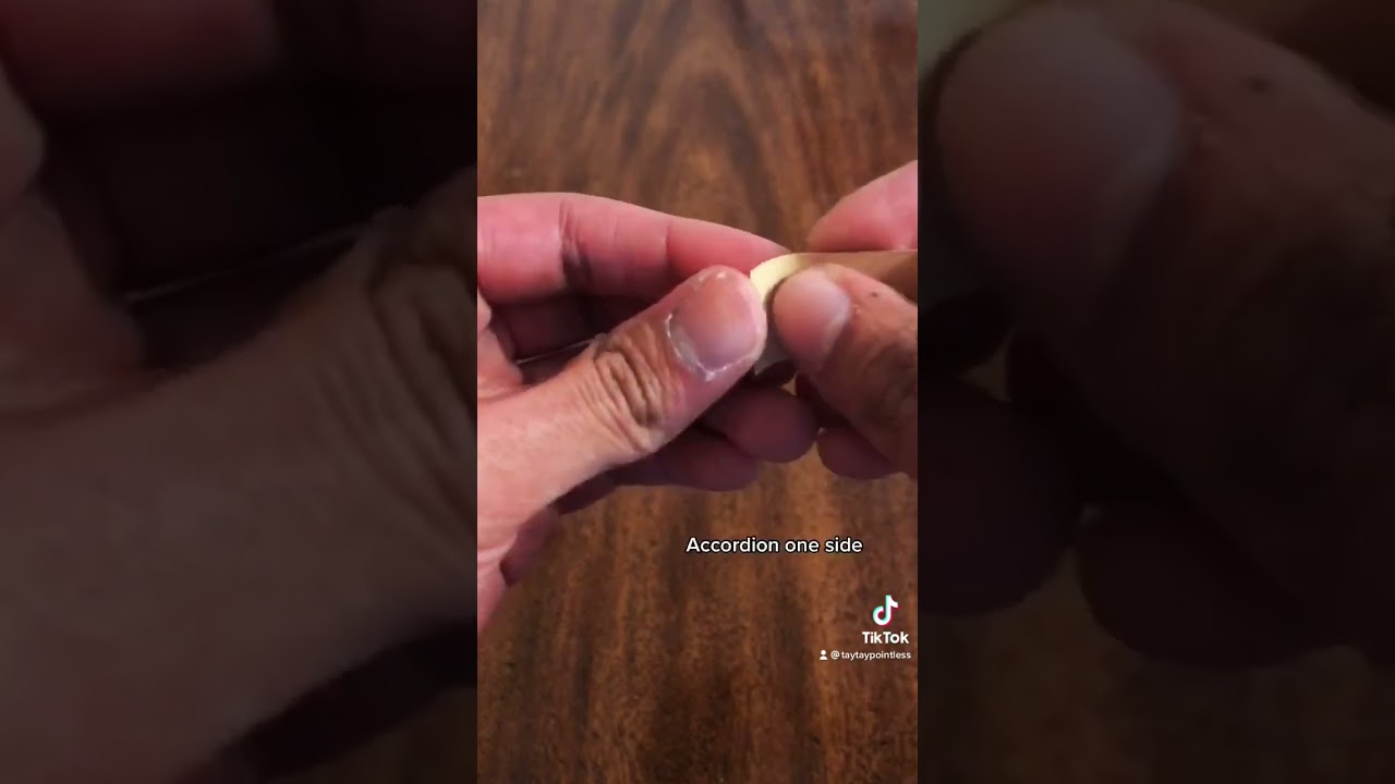 How to roll a filter #tutorial #shorts