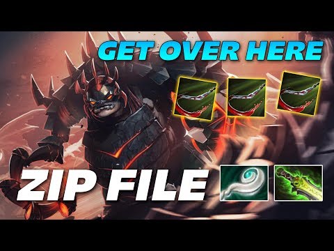 Zipfile Pudge GET OVER HERE! | Dota 2 Pro Gameplay