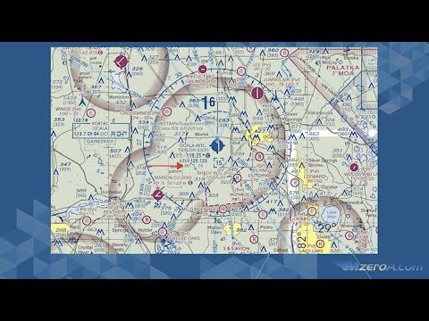 Part of a video titled How To Read A VFR Sectional Chart - MzeroA Flight Training - YouTube