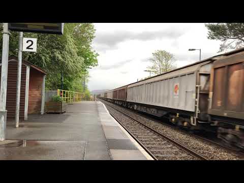 *️⃣new*️⃣ class 66789 great British rail freight coming through llangennech