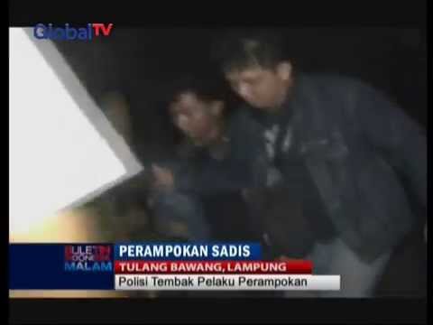 Polisi Tembak Otak Perampokan Sadis - BIM