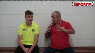 Vídeo entrevista con Edu de Temple, jugador del equipo Juvenil del CF Calvari Benidorm