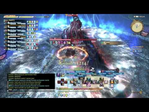 [FFXIV] First clear! Susanoo EX - The Pool of Tribute (Ninja POV)