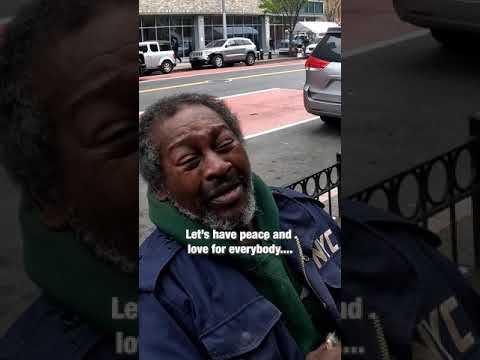 Homeless man gives stranger his last dollar 🥺❤️