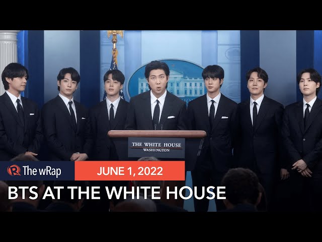 BTS meets Biden, speaks at White House