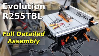 BEST Table Saw Assembly Guide for Evolution R255TBL!