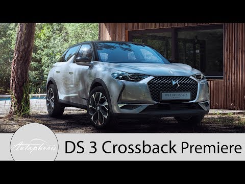 Weltpremiere DS 3 Crossback inklusive Elektro-Variante e-DS 3 Crossback [4K] - Autophorie