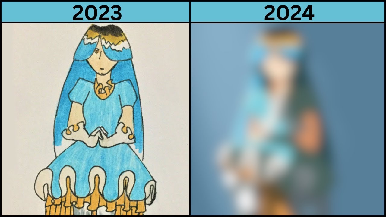 Redrawing the First Drawing I Posted on Tumblr