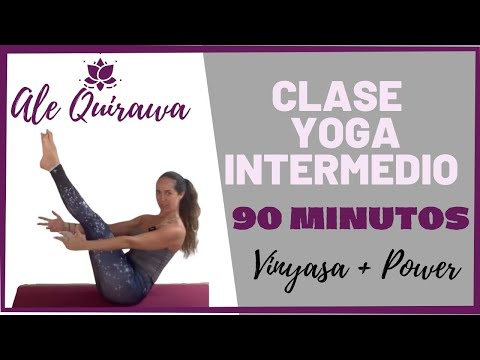 Clase YOGA INTERMEDIO 90 min VINYASA