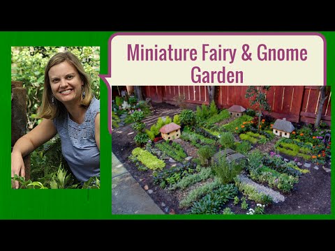 Anne of Green Gardens Miniature Fairy and Gnome Garden