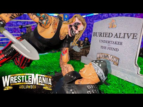 The Fiend vs Undertaker - Buried Alive Action Figure Match