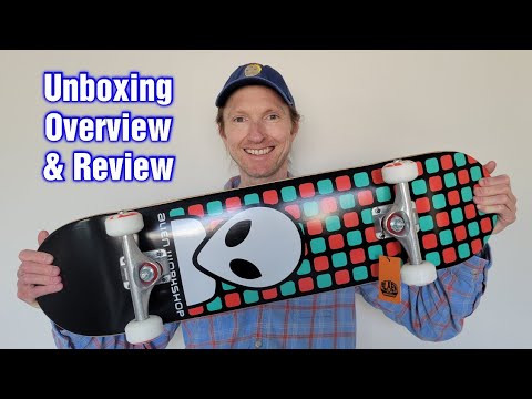 Alien Workshop Complete Skateboard – Unboxing, Overview, & Review