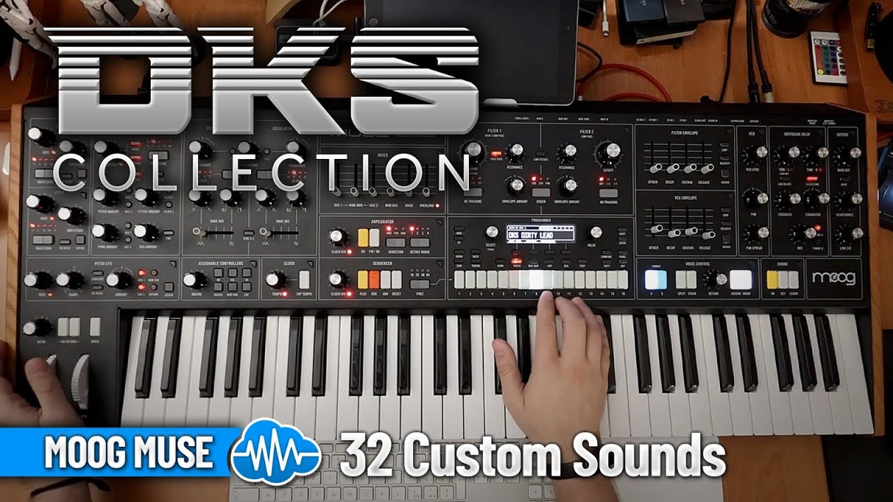 DKS014 - DKS Soundset - Moog Muse ( 32 presets ) - Video Preview 1