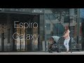 миниатюра 0 Видео о товаре Коляска прогулочная Espiro Galaxy 2021, Black Space / Черный (10)