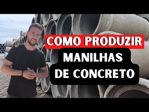 How are concrete pipes manufactured?
