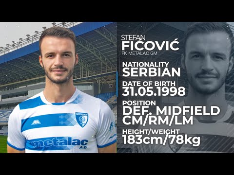 Stefan Fićović I FK Metalac Gornji Milanovac I Def.Midfield I 21/22 Highlights