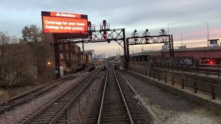 Rear View Metra UP North Line full ride (Chicago-Kenosha)