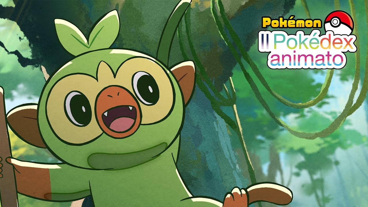 Nº 0810 Grookey | Il Pokédex animato