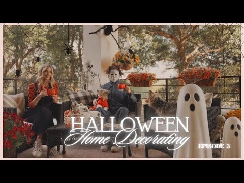 Fall Patio Makeover with Nostalgic Halloween Decor 🎃 Outdoor Halloween Decorating Ideas with Lowe's