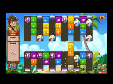 Lost Island Blast Adventure Level 1176 NO BOOSTERS - A S GAMING