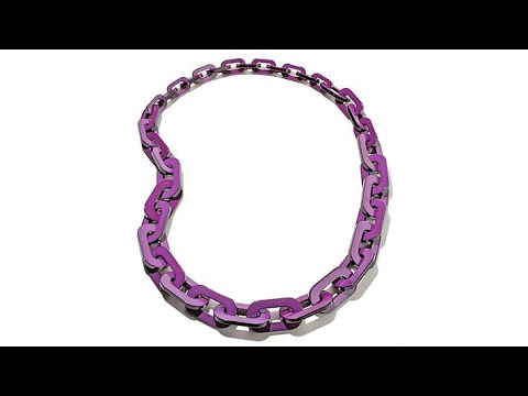 Rara Avis von Iris Apfel „Chained“ Harz-Gliederkette