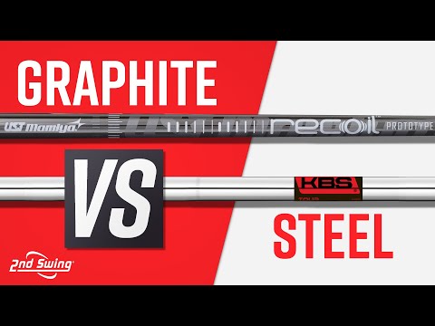 GRAPHITE vs STEEL Shaft Comparison | KBS Tour R vs UST Recoil