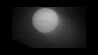 preview picture of video 'Venus Transit across the Sun, Viewed from Kansas City, Missouri 5th June 2012'