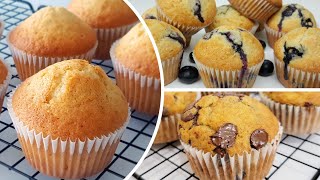 3 Easy Muffin Recipe | How To Make Muffins Easy Recipe