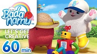 Let's Get Creative | Badanamu Compilation l Nursery Rhymes & Kids Songs