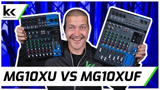Video thumbnail for Yamaha MG10XU vs MG10XUF | Review & Comparison by Kettner Creative