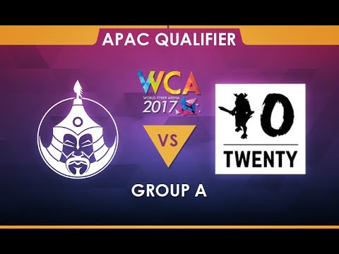 MongolZ vs 1020 Game 1 - WCA 2017 APAC Qualifier Group A - @Xyclopzz