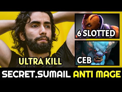 SUMAIL 6 Slotted Anti Mage — Intense Game ft CEB Scepter Spirit Breaker