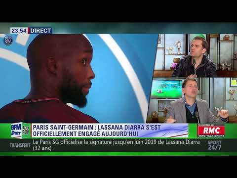 After Foot du mardi 23/01 – Partie 3/3 - Lassana Diarra s'est officiellement engagé avec le PSG