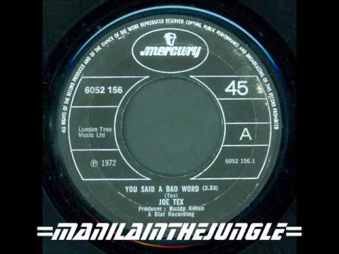 JOE TEX - You Said A Bad World (1972)