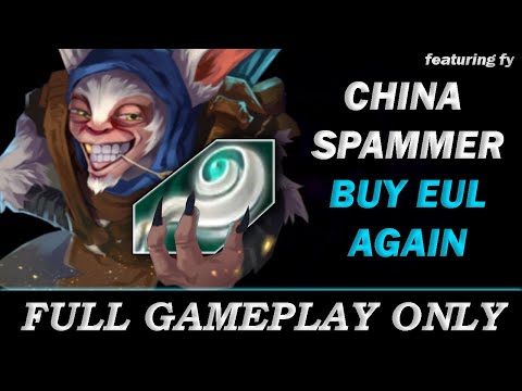 China Meepo Spammer Buy Eul Again - Full Gameplay Meepo #142
