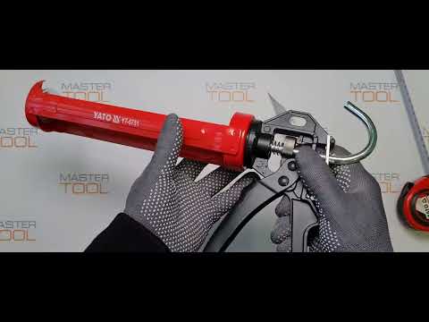 Пистолет скелетный для герметиков YATO (YT-6751), 225 мм Пистолет скелетный для герметиков YATO (YT-6751), 225 мм